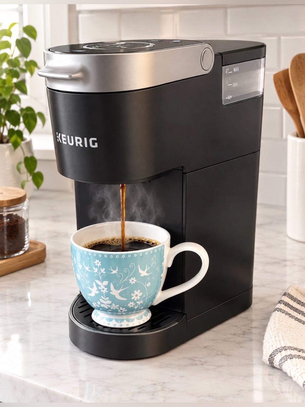 Keurig K-Mini Essentials Single Serve K-Cup Pod Coffee Maker Black